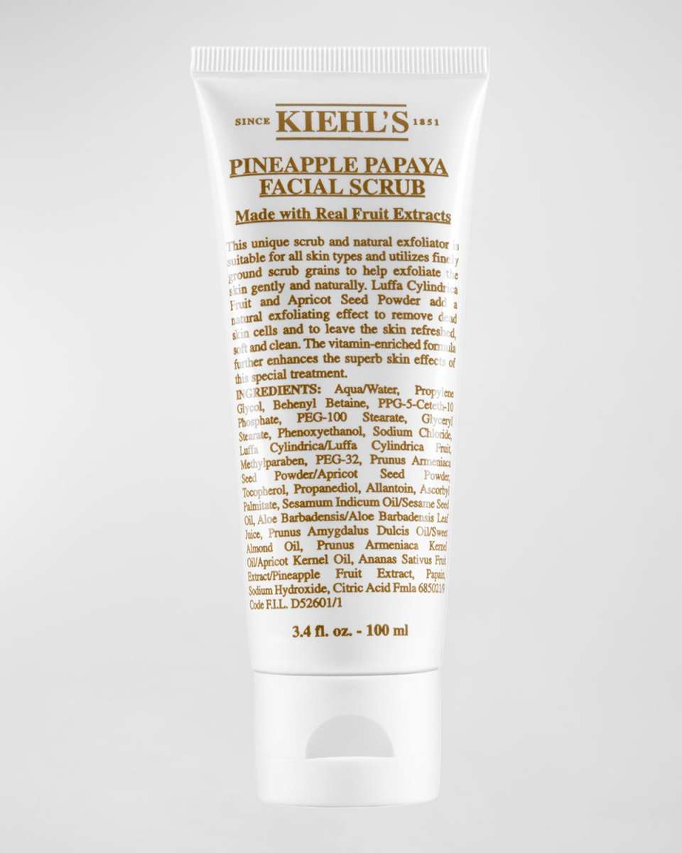 Pineapple Papaya Facial Scrub, 3.4 oz.